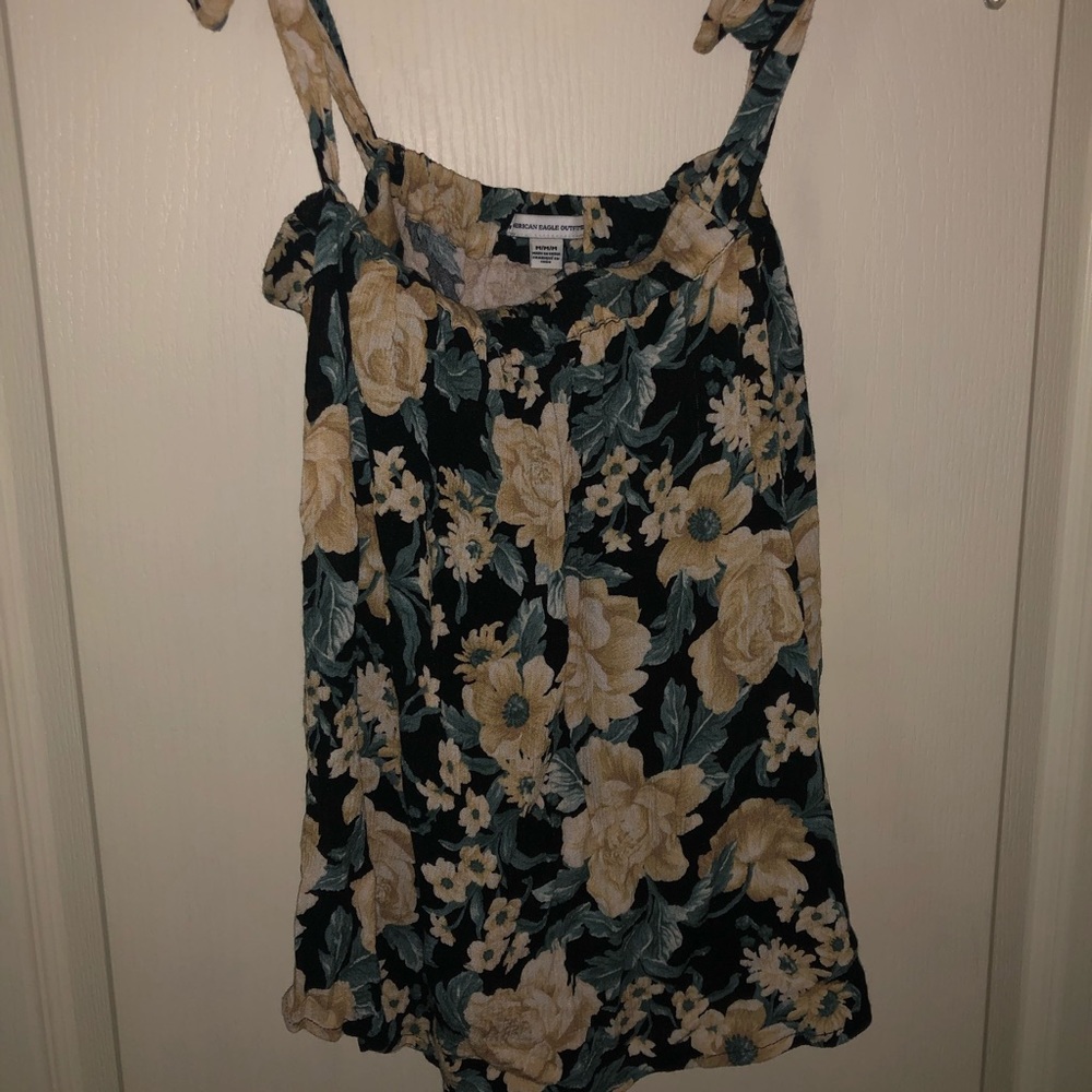 AE floral tank
